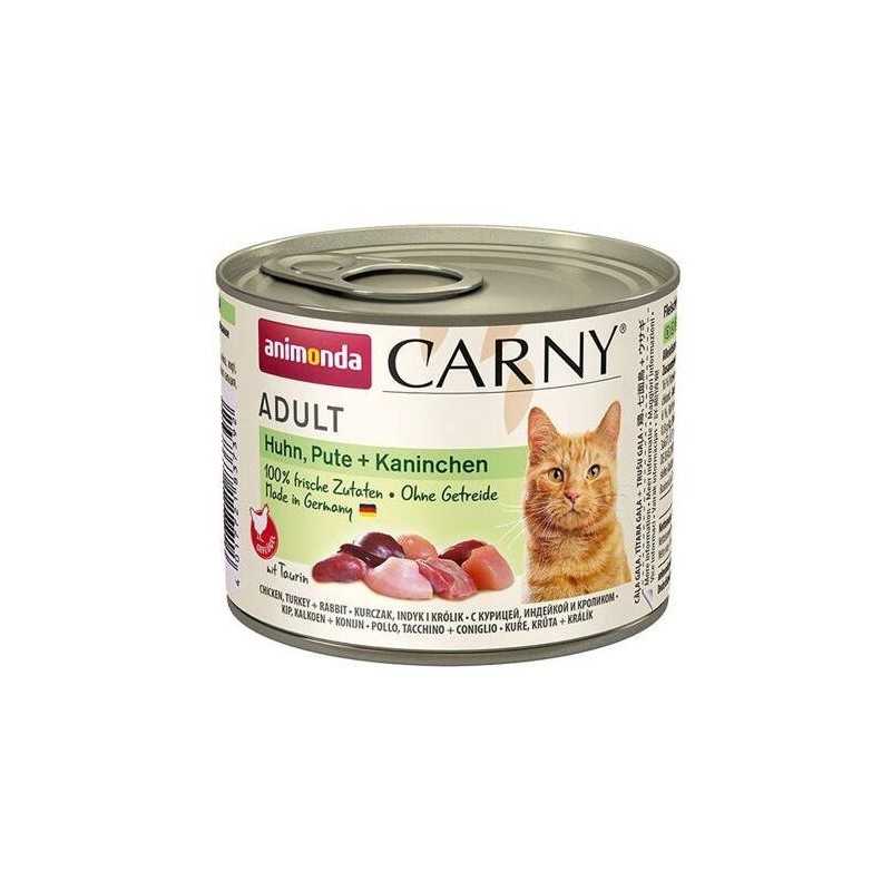 ANIMONDA konzerva CARNY Adult - kuře, krůta+králík 200g