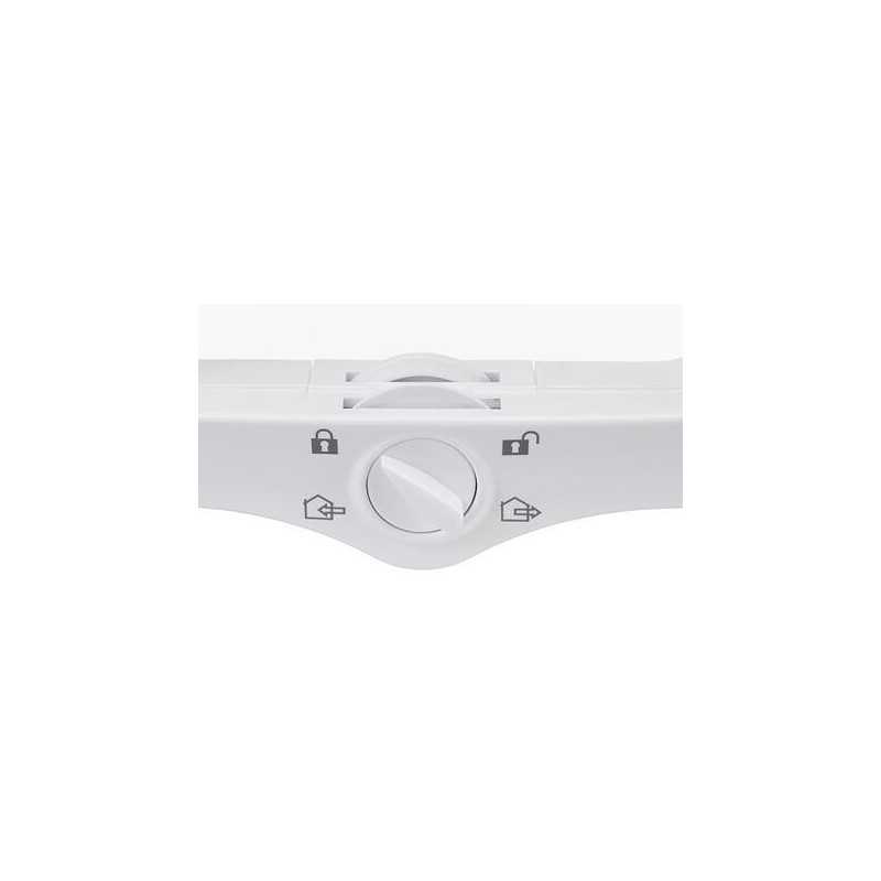 Průchozí dvířka pro kočku, s tunelem, 4-cestná, 20x22cm, bílá