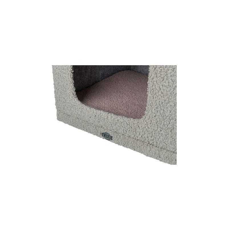 JUNIOR škrabadlo CARLITA, 63 cm, šedá/lila