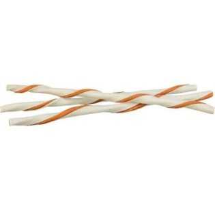 Twisters - kroucené tyčky plněné kuřecím masem [50 ks], 34 cm/40 g