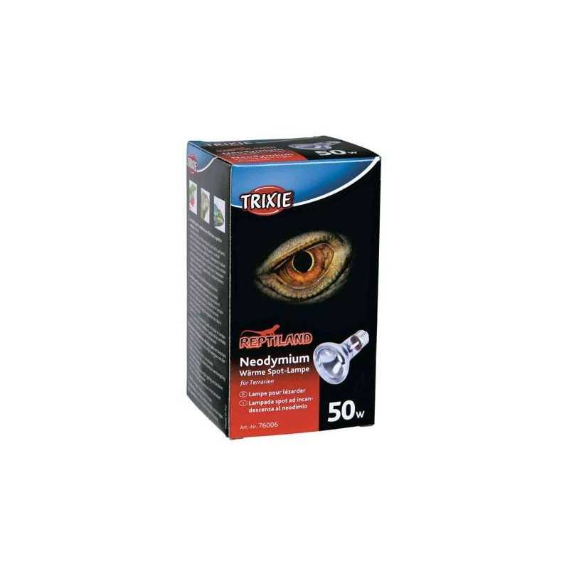 Neodymium Basking-Spot-Lamp (RP 2,10 Kč), tvar R63, ø 63 ×100 mm, výkon 50 W