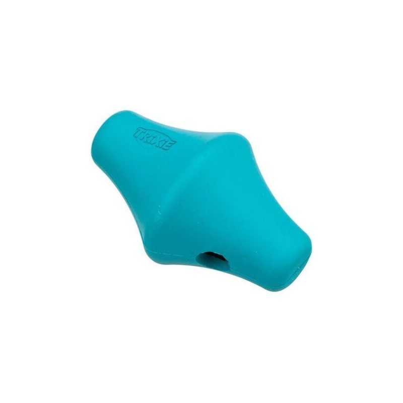 Snack Spinner - hračka na pamlsky, 12 cm, přírodní guma, petrolejová