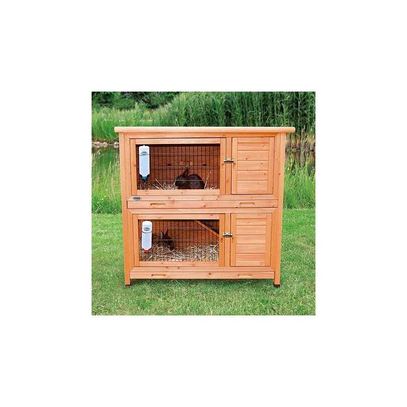 Natura králíkárna pro malá zvířata, 2 patra 116 x 111 x 65 cm