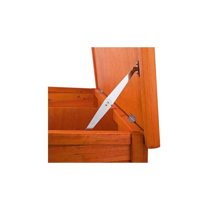 Natura králíkárna pro malá zvířata, 2 patra 116 x 111 x 65 cm