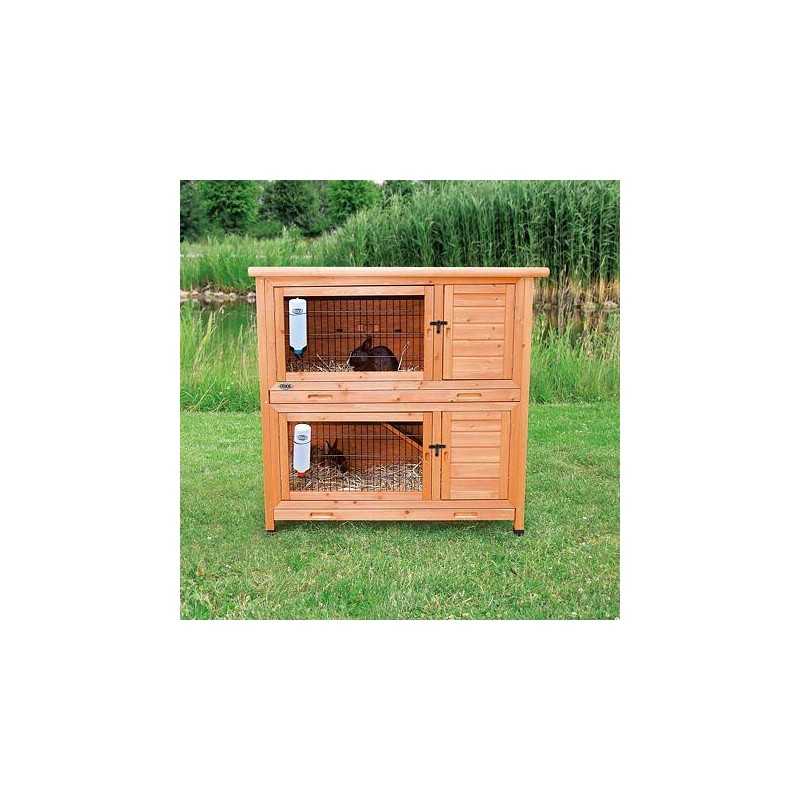 Natura králíkárna pro malá zvířata, 2 patra 116 x 111 x 65 cm