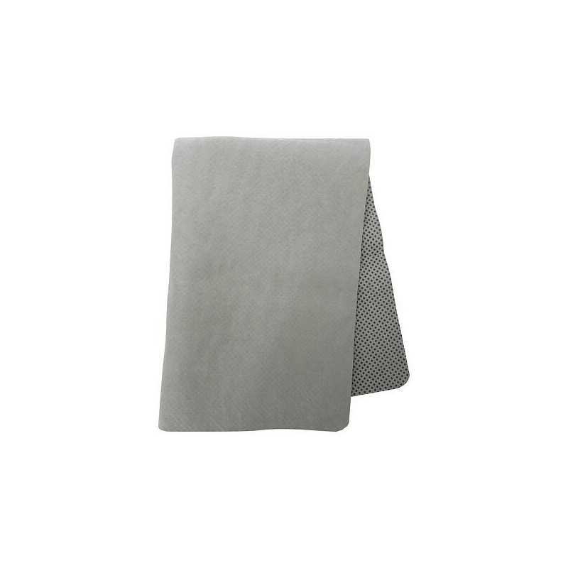 Ručník s vysokou absorpcí v plastovém obalu 66 x 43 cm šedá