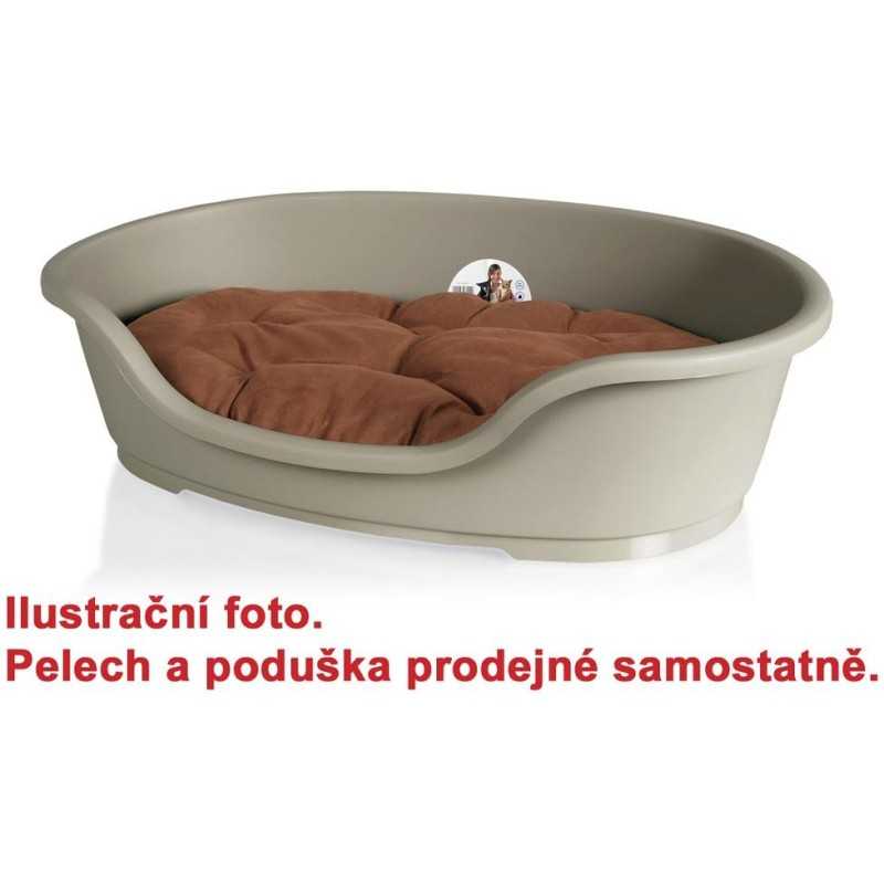 Domus pelíšek 110cm/šedá