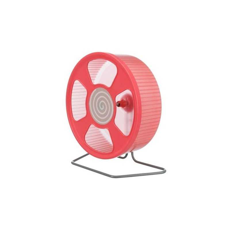 Tréninkové kolo, kovový stojan, ø 33 cm, např. velký křeček, osmák, potkan