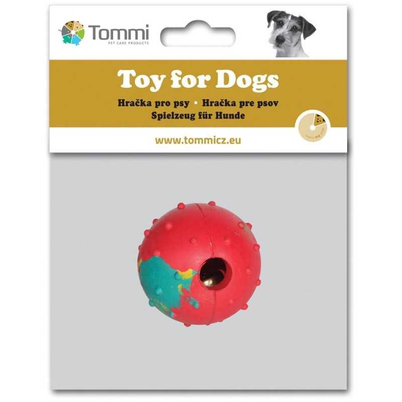 Míček s rolničkou ježatý, 5cm