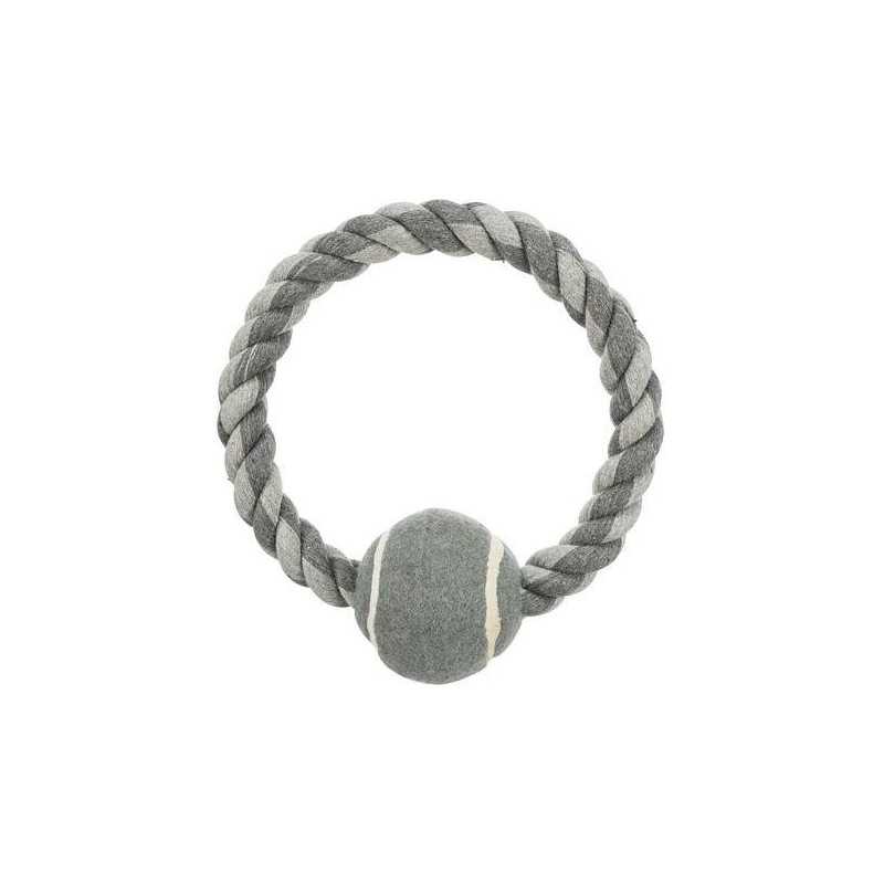 Bavlněný kruh s tenisovým míčem 6 cm / 18 cm - TRIXIE