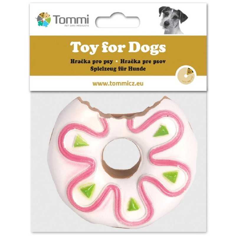 Kobliha bílá poleva, vinyl, 10cm