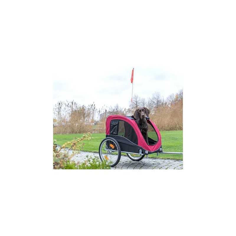 Vozík pro psa za jízdní kolo L 75 x 86 x 80/145 cm, nosnost max. 30 kg