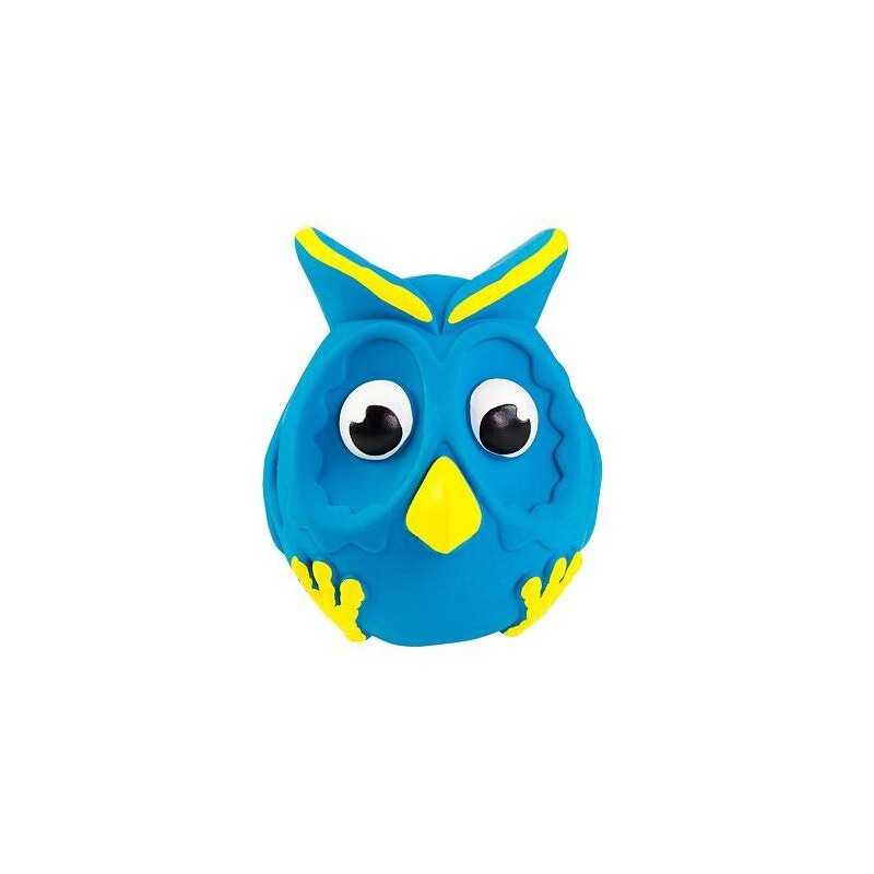 Sovička s reálným zvukem 11 cm, latex, HipHop