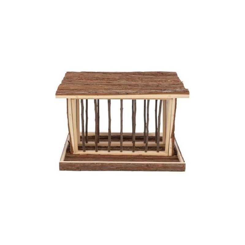 Jesličky na seno 40 x 22 x 30 cm, samostatně stojící, přírodní dřevo