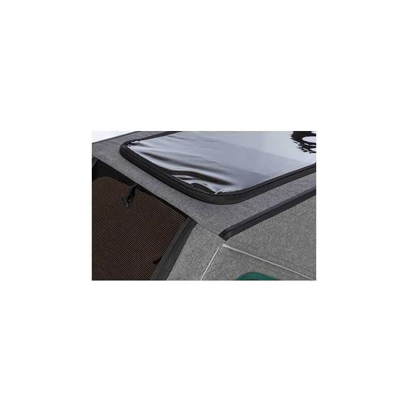 Vozík za kolo, S: 41,5 × 59 × 78/ 130 cm, do 25 kg, šedá/šalvějová