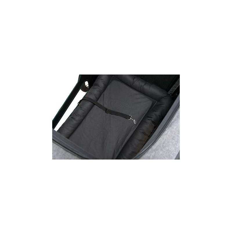 Vozík za kolo, S: 41,5 × 59 × 78/ 130 cm, do 25 kg, šedá/šalvějová