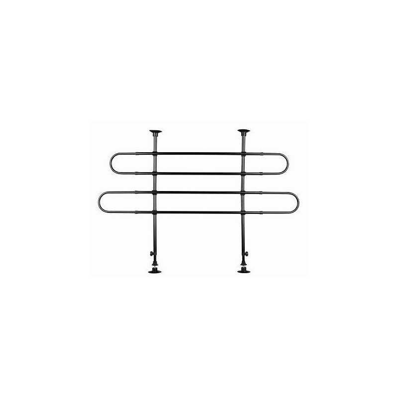 Mříž do náklad. prostoru auta 2díly šíř.85-140cm, v.75-110cm