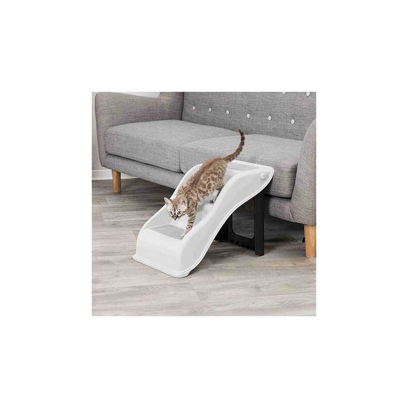 Protiskluzové schody, vnitřní použití 34x39x54 cm světle šedá