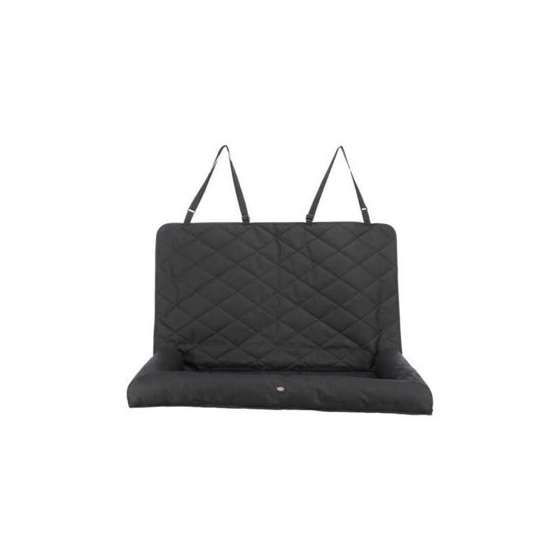 Polštářový potah do auta, dvojitý, 95 × 10 × 50 cm, černá