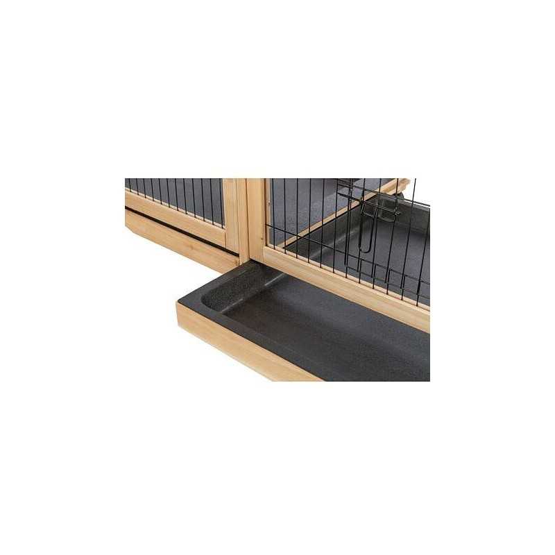 Vnitřní výběh pro hlodavce 150 × 50 × 60 cm, dřevo/kov