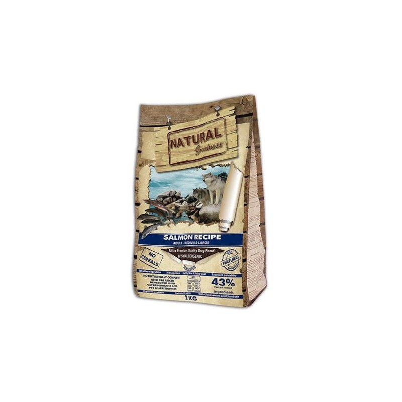 Natural Greatness Salmon Recipe Medium,Large /losos, 2 kg