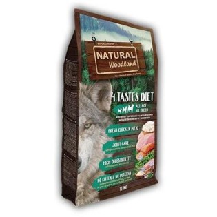 Natural Woodland 4 TASTES Diet, 10 kg