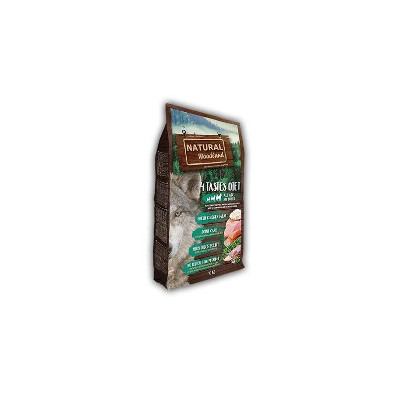 Natural Woodland 4 TASTES Diet, 10 kg