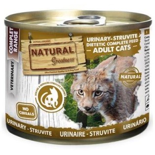 Natural Greatness URINARY-STRUVIT veterinární dieta, konzerva pro kočky 200g