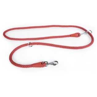 Vodítko lano CLYDE přepínací 240*1,4 cm - červená