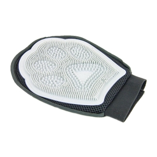 Akinu Rukavice pro krátkosrsté střední a velké psy vyčesávací a masážní 18 x 24 cm