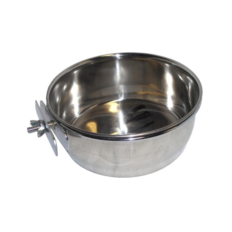 Akinu Nerezová miska do klece s maticí 150 ml