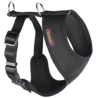 Postroj do auta Tommi XS černý neopren