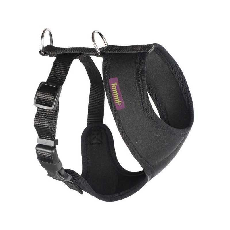 Postroj do auta Tommi XS černý neopren