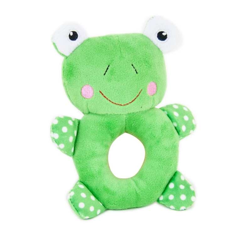 Akinu MIMI Plyšová žába hračka pro štěňata 14 cm