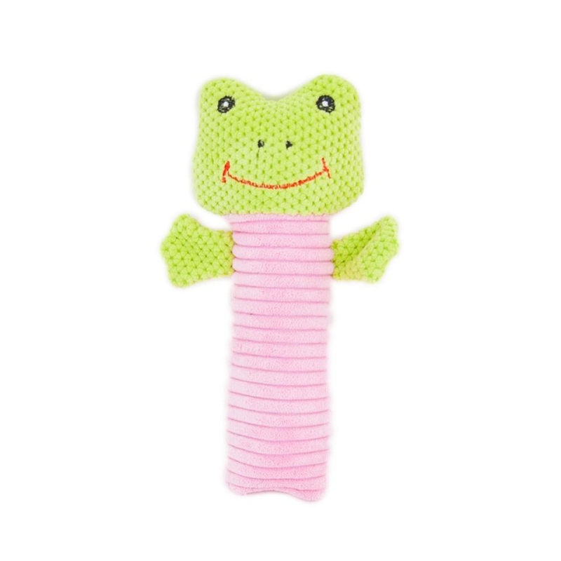 Akinu Žába plyšová hračka pro štěňata pískací 19 cm