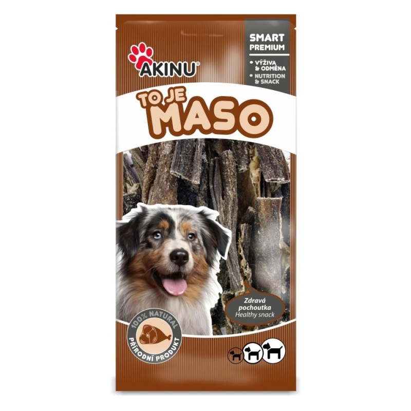 Akinu Hovězí dršťky pamlsek pro psy 500 g