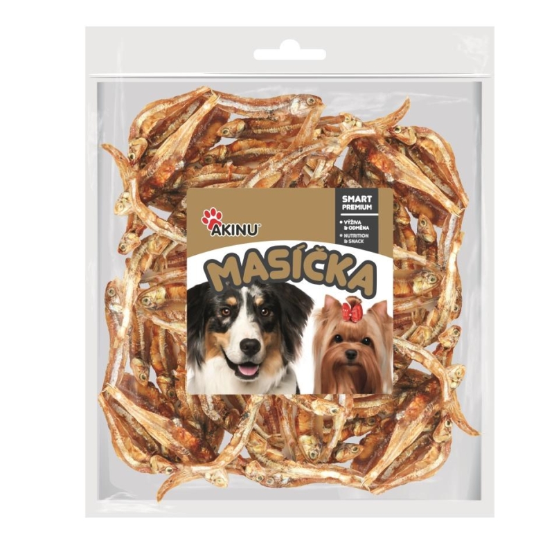 Akinu Trénink Rybičky pamlsek pro psy 200 g