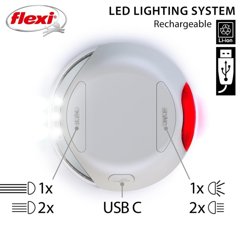 flexi LED Lighting System - svítilna, šedá