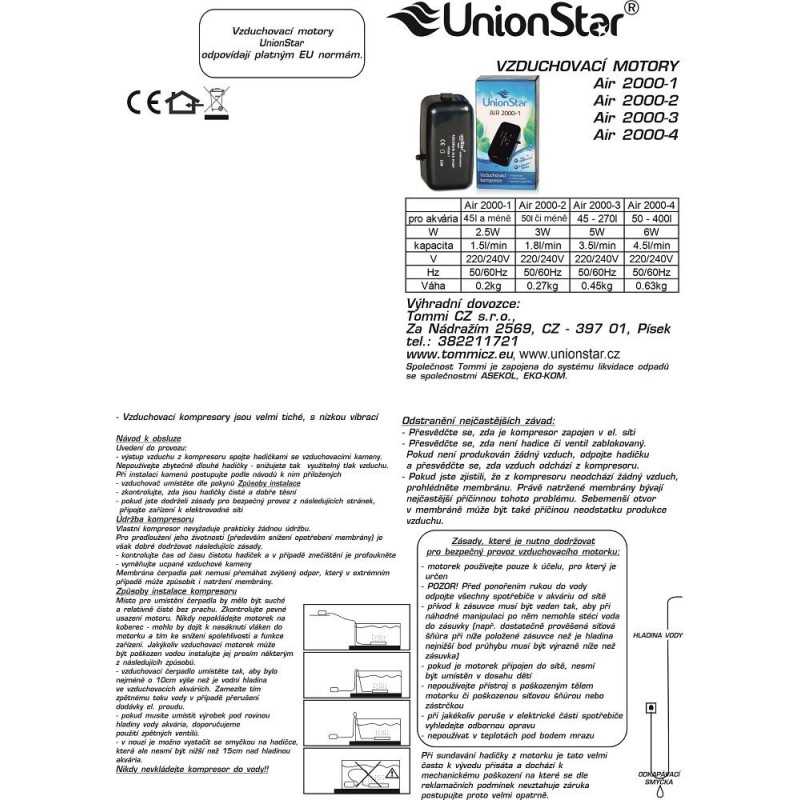 UnionStar - kompresor AIR 2000-2