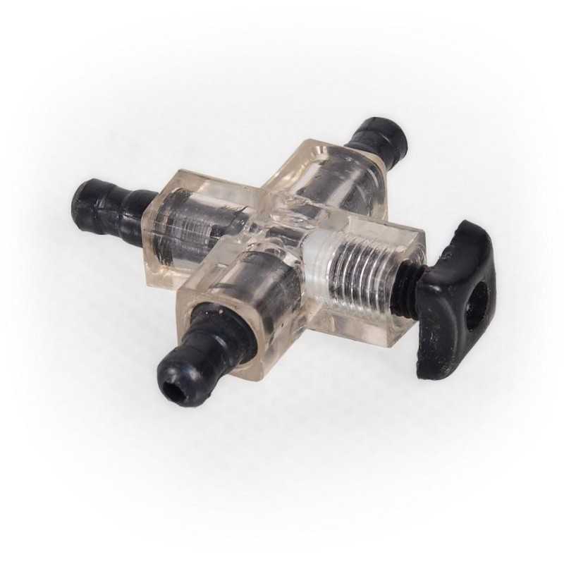 Rozvodka "+" s regulací plast hnědá, 1ks