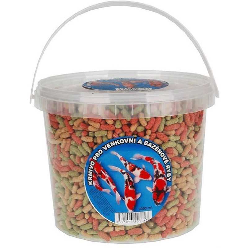 Apetit krmivo pro venkovní a bazénové ryby, kbelík 800g
