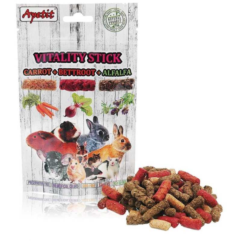 Apetit Vitality stick mrkev, řepa a vojtěška 120g