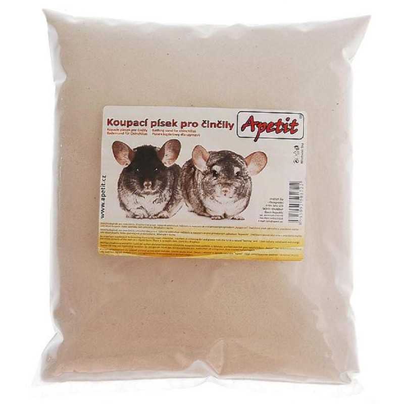 Apetit písek pro činčily, 6x 1kg, cena za 1ks