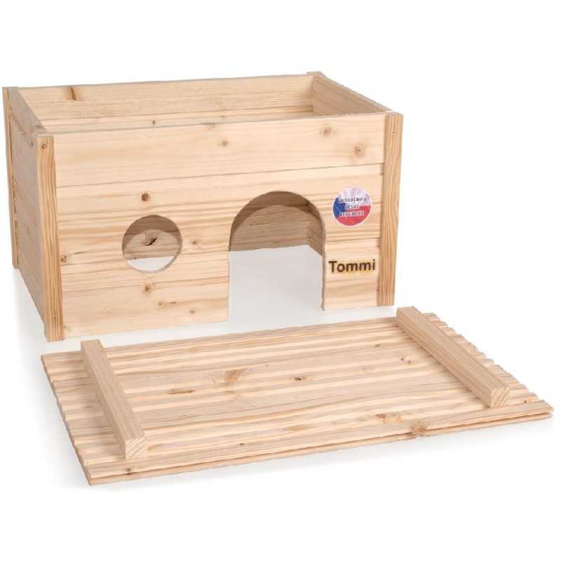 Domek pro králíky Tommi snímatelná střecha