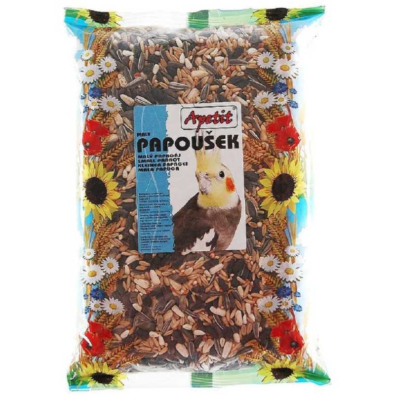 Apetit malý papoušek, 6x 800g, cena za 1ks
