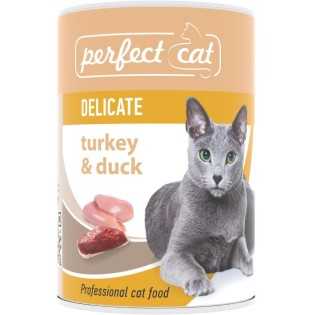 Perfect Cat Turkey & Duck (DELICATE) 400g