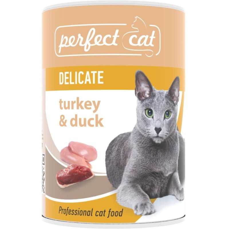 Perfect Cat Turkey & Duck (DELICATE) 400g