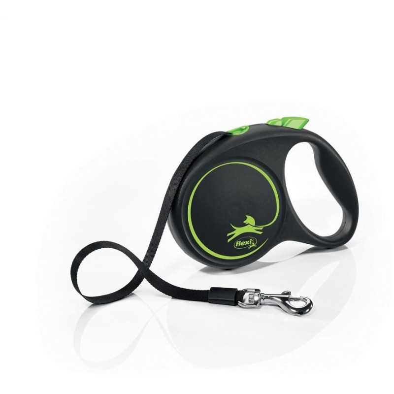 flexi Black Design pásek-zelená