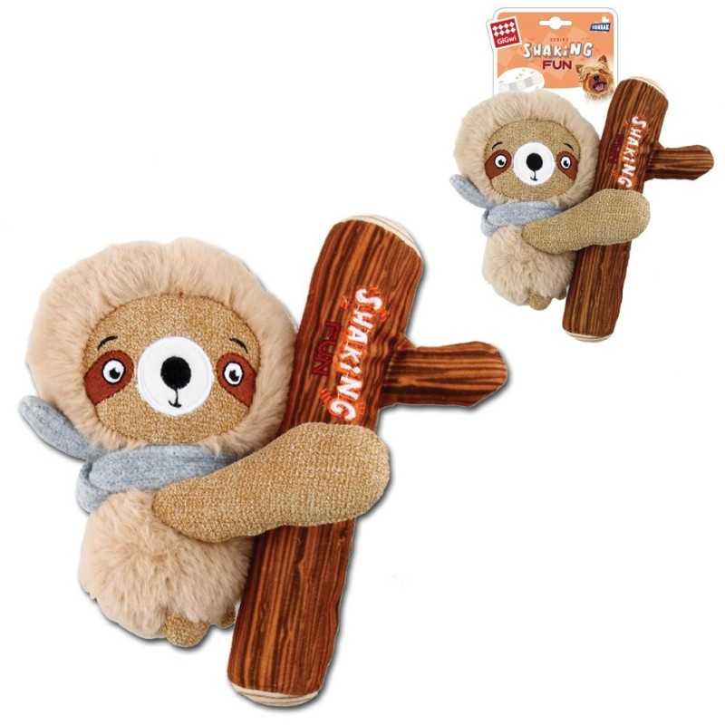 GiGwi Shaking Fun lenochod 2v1, pískací