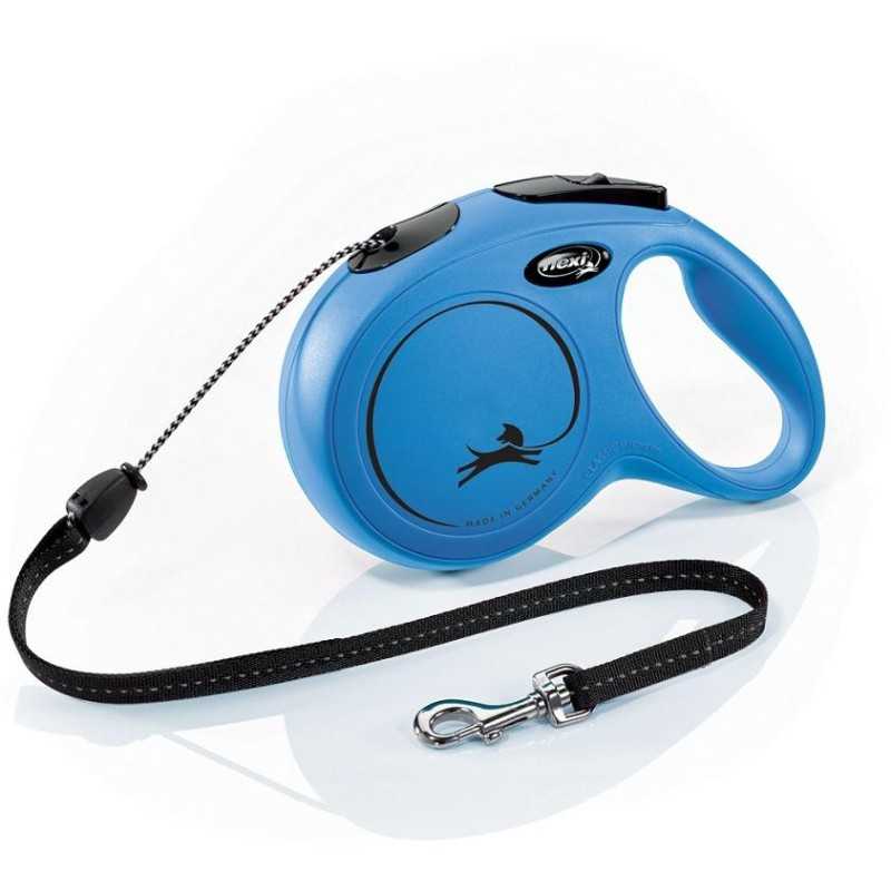 flexi New Classic M lanko 8m/20kg modrá